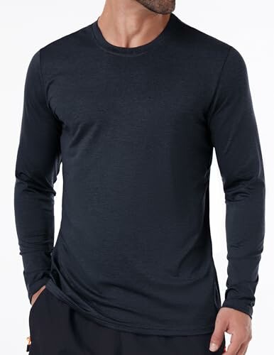 6 Pack Men's Quick Dry Long Sleeve Shirts