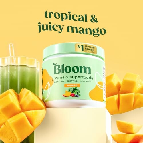 Bloom Nutrition Superfood Greens Powder