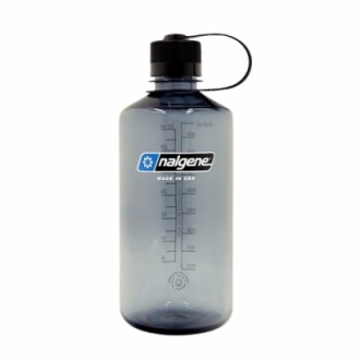 Nalgene water bottle with measurement markings