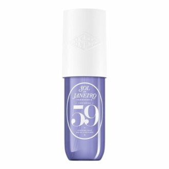 Sol de Janeiro fragrance mist bottle with white cap