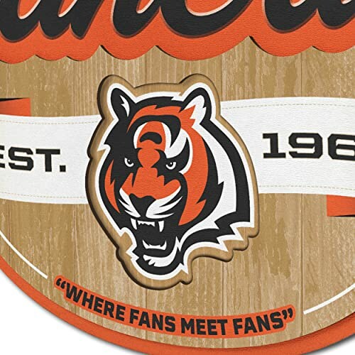Tiger logo with text 'Where Fans Meet Fans'