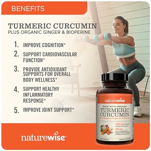 NatureWise Curcumin Turmeric 2250mg